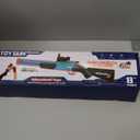 Toy Gun Double Barrel Shotgun Toy,with 20 Soft Bullet Darts, Toy Foam Blaster Foam Dart Blaster with Scope for Kids, Youth, Teen, Boys-Holiday for 8-12 Year (Blue)
