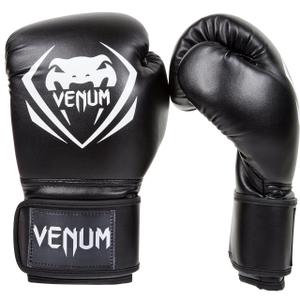 Venum Contender Boxing Gloves - Black, 14oz