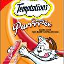 Temptations Creamy Puree Squeezable Lickable Wet Cat Treat Variety Pack, 0.42 oz. Tubes, 24 Count (EXP 02/14/27)