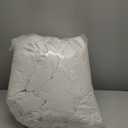 Feather Down Comforter Queen Size Duvet Insert, Light Weight True Baffle-Box Noiseless Bedding Comforters, Soft Hotel Collection Bed Comforter, Medium Warmth - White, 90 X 90 in. (Queen(All Season))