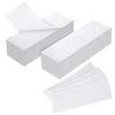 30 Pcs Wax Strips for Hair Removal 2.5'' x 7.5'' Non Woven Body and Facial Wax Strips Paper, Beauty Waxing Strip for Leg Face Chest Back and Bikini (30 Pcs)