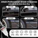 Black Touch Up Paint for Cars, Color Accurate Car Touch Up Paint, Professional Automotive Scratch Repair, Lasting Auto Scratch Remover, Quick Dry, Easy to Use, Safe and Waterproof, Versatile Use