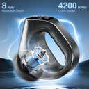 3D Rotating Massage Gun, Cordless Deep Tissue Body Massager with 30 Speeds & 6 Modes for Muscle Recovery & Body Sculpting, Handheld Electric Massager for Back Neck Shoulder for Women & Men
