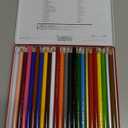 Mitsubishi Pencil K88024CP Colored Pencils, 880, 24 Colors, Height 7.4 x Width 7.8 x Thickness 0.5 inches (187.0 x 199.0 x 12.0 mm)