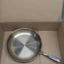 Tramontina Seattle Tri-Ply Clad Stainless Steel 12-Inch Large Frying Pan, Induction-Ready Skillet, Dishwasher-Safe, NSF-Certified, Made in Brazil