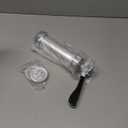 Upgraded Cookie Press Gun, Stainless Steel Spritz Cookies Press Kit With 20 Discs 4 Tips, Food-Grade Baking Machine for DIY Christmas Cookies Maker, Cake Decorating And Holiday Parties