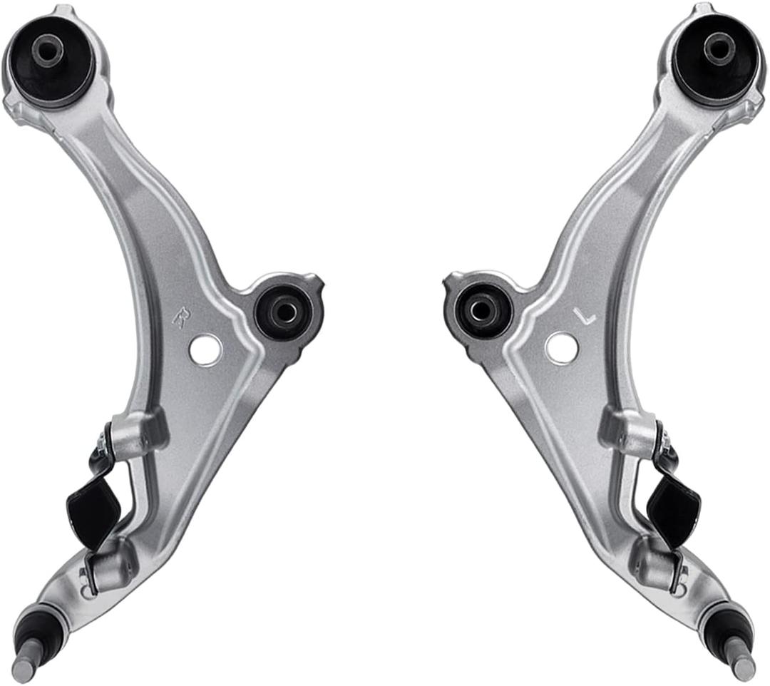 K622059 K622054 Front Lower Control Arms w/Ball Joints Bushings Replacement for 2009-2014 Nissan Maxima Suspension Kit-2pcs Set