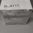 Maxdot Pack of 200 Aluminum Foil Clam Shells 3.7 x 3.5 Disposable Food Shell Pans Grillable Shells Oyster Baking Dish Pie Tins Plate for Serving All Types of Clam Pies Oysters Scallop Crab Cakes Dip