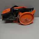 Agri-Fab 45-0639 25 lb. Handheld Bag Seeder Spreader with Waterproof Bag, Enclosed Gears, Adjustable Shoulder Strap, Rear Baffle, Orange