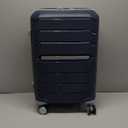 Samsonite Freeform 21-Inch Hardside Carry-On Luggage - Hardshell Carry-On Suitcase - TSA, Airline-Approved - Expandable Hard Shell, Smooth Rolling Spinner Wheels for Lightweight Travel - Navy
