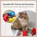 2 x 2025 Cat Cardboard Cutter 3D Printed Handheld Cardboard Cutting Tool A Great Tool to Build House for Cats (red)