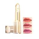 Color Changing Lipstick, Gold Crystal pH Color-Changing Lipstick24HR Transferproof & Moisturizing Lip Gloss, Long-Lasting Glossy Finish Birthday & Mothers Day Gifts for Women