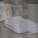 Sinmoe 12 Pieces Large gaint Inflatable White Beach Ball Bulk Solid Swimming Pool Floating Blow up Ball DIY Paint Craft for Boys Girls Hawaii Luau Birthday Beach Summer Party(16 Inch,White)