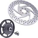 Bike Disc Brake-Rotor 180Mm 203Mm Bicycle-Rotors With 6 Bolts 3MM Thickened, For Ebikes And Electric Motorcycles(203mm 3.0mm)