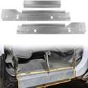 Mountainpeak 4PCS Rocker Panel Fit for 1999-2016 Ford F250/F350 Reg Cab