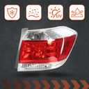 labwork Passenger Side Tail Light Replacement for Toyota Highlander 2011-2013 Rear Taillamp Brake Lamp Assembly RH Right Side 815500E070 TO2801185