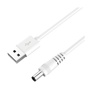 DEIOVWXS Lighted Makeup Mirror Replacement Charging Cable, DC 5.5 * 2.1 mm Switching Connector Charging Cord, 1A, 3.2ft (Only for Model MM-M Mirror)