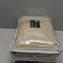 King Size, Beige Alternative Down Comforter - Warm and Lightweight - Luxury and Breathable Hotel Quality Bedding Set - All Season Fluffy and Cozy Oversized Cooling Microfiber Duvet Insert Comforter