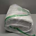 KHOMO GEAR Rectangular Sun Shade Sail 18 x 22 Ft UV Block Fabric - White