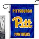 Pittsburgh Panthers New Blue Garden Banner Flag with Stand Pole Holder