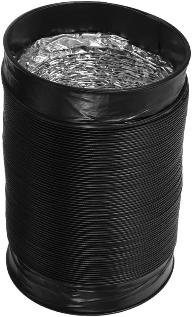 Heavy Duty Flexible Aluminum Dryer Vent Hose Portable Drain Hose Heat Resistant Duct for Optimized Ventilation Durable and Reliable Performance for Long Term Use (100.00X17.00X17.00CM)