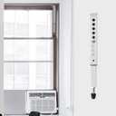 Jeacent Adjustable Window Security Bar, Patio Door Lock - Sturdy Steel, Extends from 15 1/2" to 29 1/2"