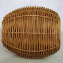 Woven Rattan Lamp shade replacement lamp shade Rustic Pendant Light cover for Pendant Light,Wall Sconces,Ceiling Fan,Floor Lamps, glass lamp shade