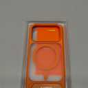 TORRAS Strong Magnetic & Seamless Stand for iPhone 17 Pro Case, Fit for MagSafe, Militray Grade Protection, Built-in Kickstand, Camera Control, Translucent Slim 17 Pro Cover Ostand, Neon Orange