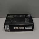 TOLOCO Massage Gun, Deep Tissue Back Massage for Athletes for Pain Relief, Percussion Massager with 10 Massages Heads & Silent Brushless Motor, Christmas Gifts for Women, Men, Black