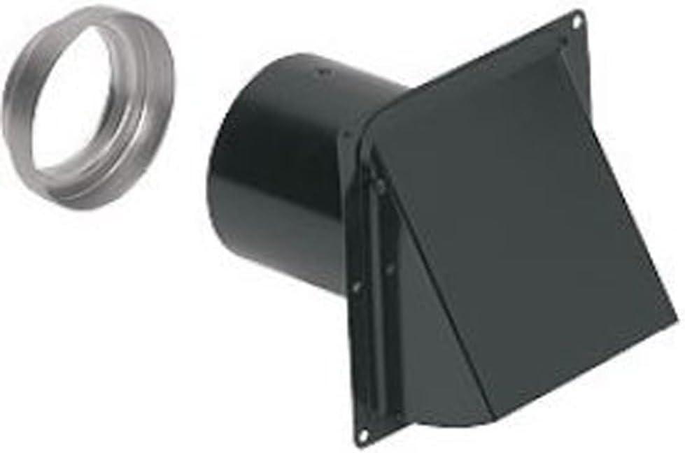 Wall Cap for Exhaust Fans, Fits 3” or 4” Round Duct
