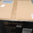 Hon&Guan Solar Attic Fan with Thermostat, 40 Watt Solar Roof Vent Fan, 12", 2000 CFM, Cools up to 2500 Sq.Ft, 2 Modes