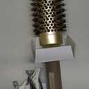 AIMIKE Round Brush for Blow Out, Medium Round Hair Brush Nano Thermal Ceramic & Ionic Tech, for Blow Drying & Styling, Curling and Shine - 2.9 inch Barrel w/Boar Bristles