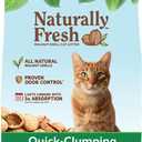 Naturally Fresh Cat Litter Made From Walnut Shells, 1-2 Cats, Unscented, Upcycled, Easy Scooping, Sustainable, 26 Lbs (Basic)