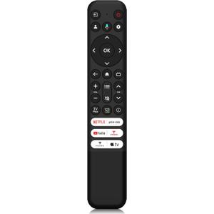Replacement Universal TCL Remote Control for TCL Smart TV QM8/QM7/S5/S4/S3/Q7/Q6/Q5 4K UHD HDR LED QLED QD-Mini LED Full-HD(NO Voice)