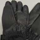 Carhartt Men's Waterproof Insulated Knit Cuff Glove (Black)