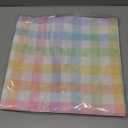 Pudodo Easter Buffalo Plaid Check Table Runner Spring Holiday Farmhouse Fireplace Kitchen Dining Room Home Party Decoration (13" x 108")