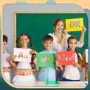 Ireer 216 Pcs Moving Mountains Bulletin Board Letters for Classroom 4" Letters Combo Pack Set Alphabet Numbers Symbols for Bulletin Board Cutouts for Classroom Playroom Bedroom Party Decorations
