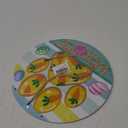 Deroro Welcome Easter Dog Cat Paw Prints Front Door Sign, Carrot Easter Eggs Wood Door Hanger Outdoor Outside Porch Decor, Spring Farmhouse Wooden Wreath Indoor Wall Hanging Decoration Pet Lover Gift