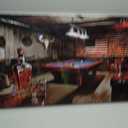 Fochorlo Man Cave Wall Decor Western Wall Art Billiards Painting for Bar Man Room 20"X36"