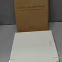 Sturdy Document Organizer Set with Folders - Beautiful Linen 3-Ring Binder Safely Stores All Important Documents & Files in One Place - Easy to Use Expanding Storage Incl. Envelopes, Pockets & Labels