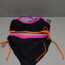 BMJL Womens Bikini Sets Color Block Swimsuits Supportive Wide Strap Two Piece Bathing Suit 2026 (Medium, Black2)