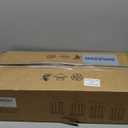 Modern 2 Light Crystal Vanity Light, Black Vertical Bathroom Light Fixture Over Mirror for Dressing Table Sink, Compatible with Dimmable Bulbs (Bulbs Not Included)