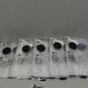 10 Medium Vacuum Storage Bags, Space Saver Sealer Compression Bags for Blankets, Comforters, Pillows, Clothes Storage