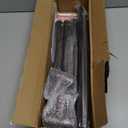 White Curved Shower Curtain Rod 33-78 Inches Adjustable Splicing Design Shower Rods Curved Round Bowed Rust proof, Premium Stainless Steel Need To Drill Shower Curtain Rod for Bathroom, Bathtub, Stall