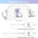 Birthday Gifts for 6 7 8 9 10 11 12 13 14 15 Year Old Girls Gift for Teen Girl Kids Belt Bag Initial Letter Fanny Pack Cute Butterfly Crossbody Bags for Daughter Sister Waist Packs, Initial L