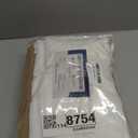 River Dream No Hook Slub Textured Shower Curtain with Snap-in PEVA Liner Set - 71" x 74"(72"), Hotel Style with See Through Top Window, Fabric Outer Curtain & Waterproof Inner Liner, White, 71x74