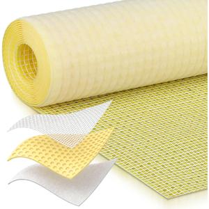 Duraaamo 54 Sq Ft Uncoupling Membrane for Tile, Waterproof Underlayment