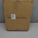 Adjustable C Shaped Side Table, C Table End Table with Wheels for Sofa, 360 Swivel Sofa Table for Livingroom,Bedroom,Study and Small Spaces,Bedside Table (Rectangle,Original Wood)