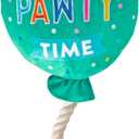 Fringe Studio Plush Dog Toy, I Pawty, You Pawty, Pet Shop Collection (314210)