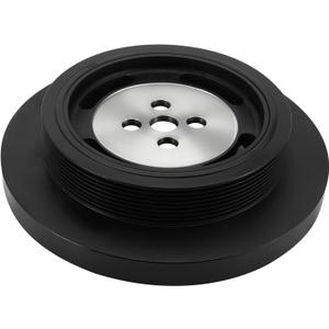 AULINK 3918999 Rubber Vibration Damper Balancer Crankshaft Pulley For 1998-2002 Ram 2500 3500 Bumper, For Freightliner FC70 FC80 FL50 FL60 FL70 FL80, For Ford CF700 F700 VP44 5.9L Cummins 24V Diesel